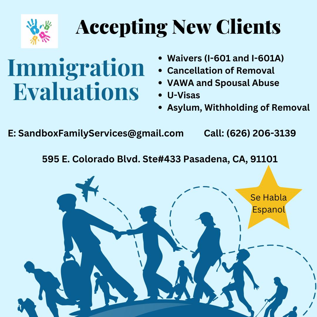 Open to performing Immigration Evaluations